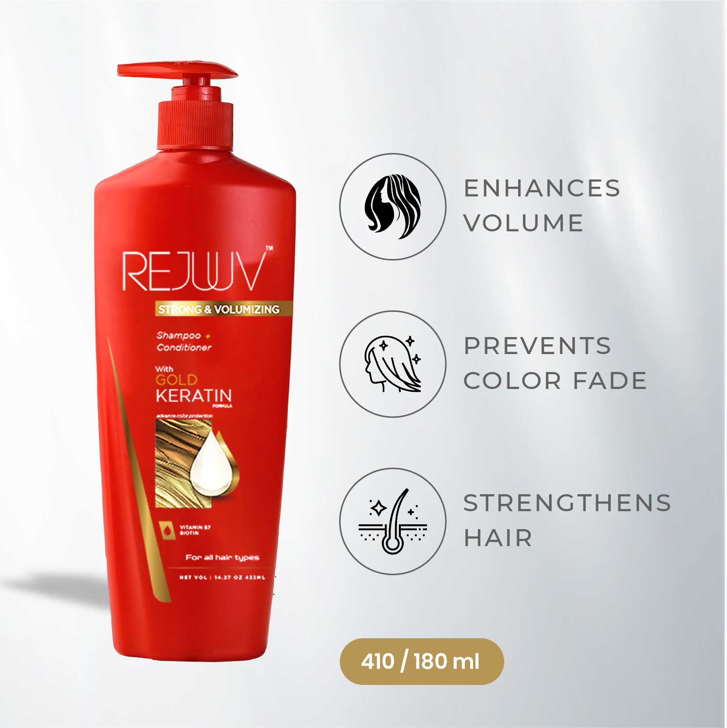 Keratin Shampoo - Rejuuv