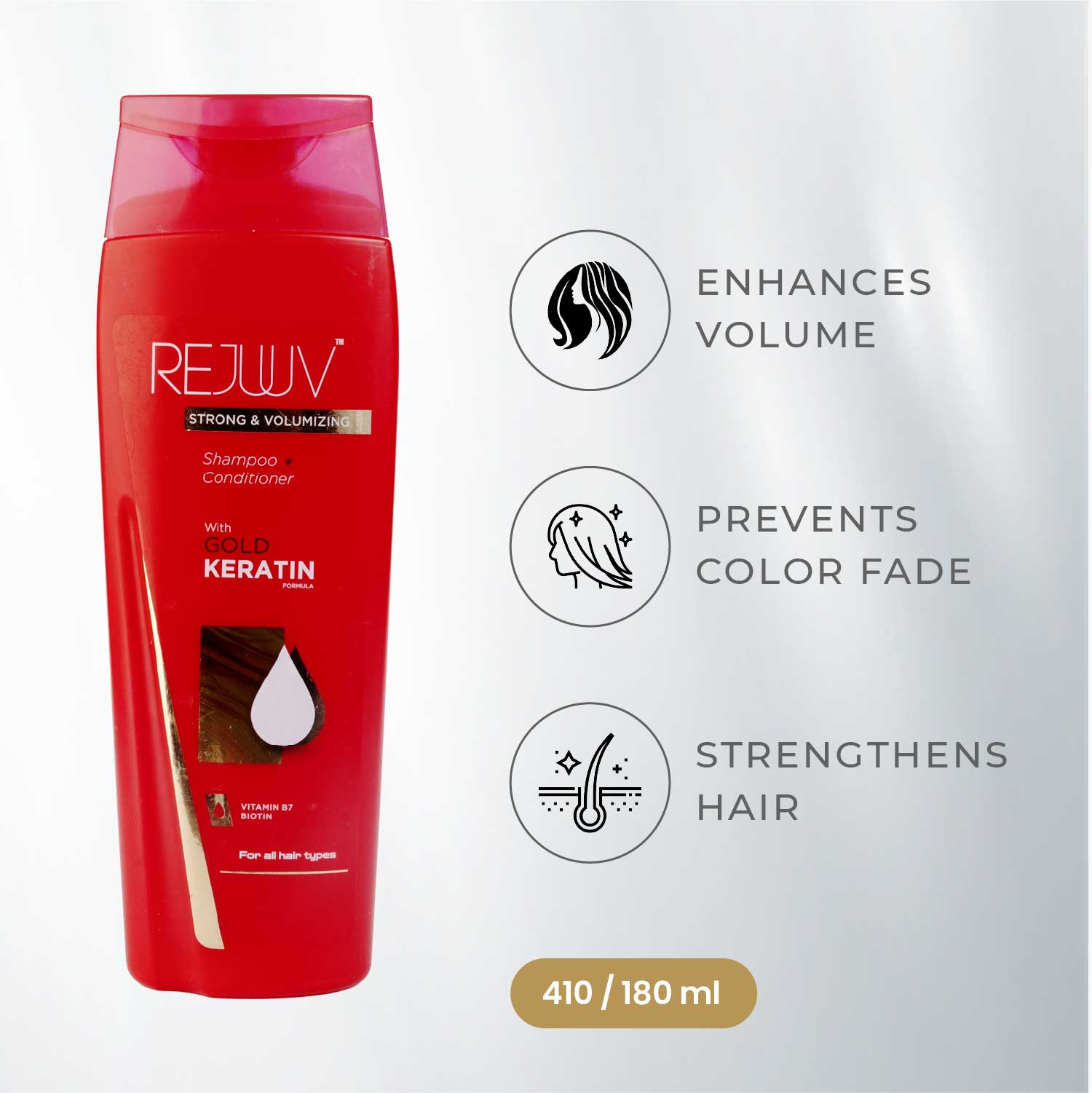 Keratin Shampoo - Rejuuv