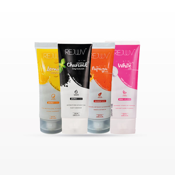 Pack of Four different Face Wash