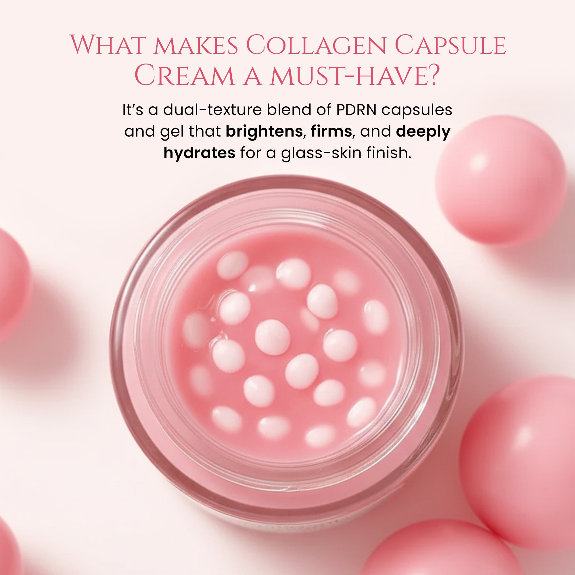 Salmon PDRN Pink Collagen Capsule Cream